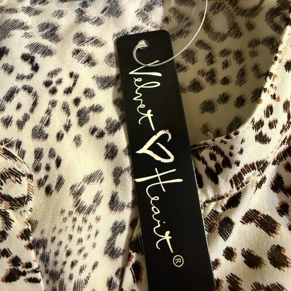 NWT Velvet Heart Leopard Print Dress - Size XS - Picture 8 of 14